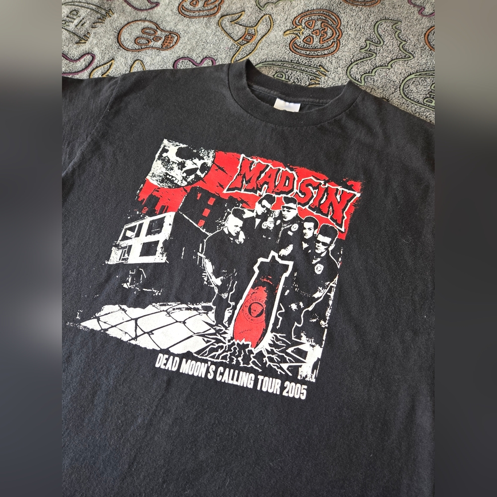 Mad Sin Tour T-Shirt - Mad Sin Band T-Shirt - Mad Sin Concert T-Shirt 2005